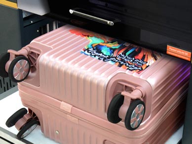 Custom print travel luggage 