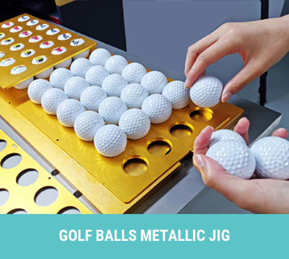 golf balls metallic jig