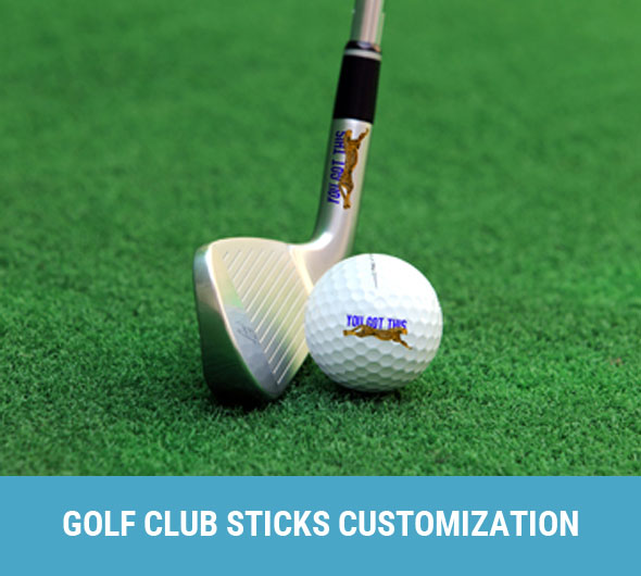 golf club sticks customization