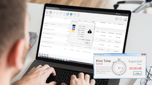 printing time and cost estimation