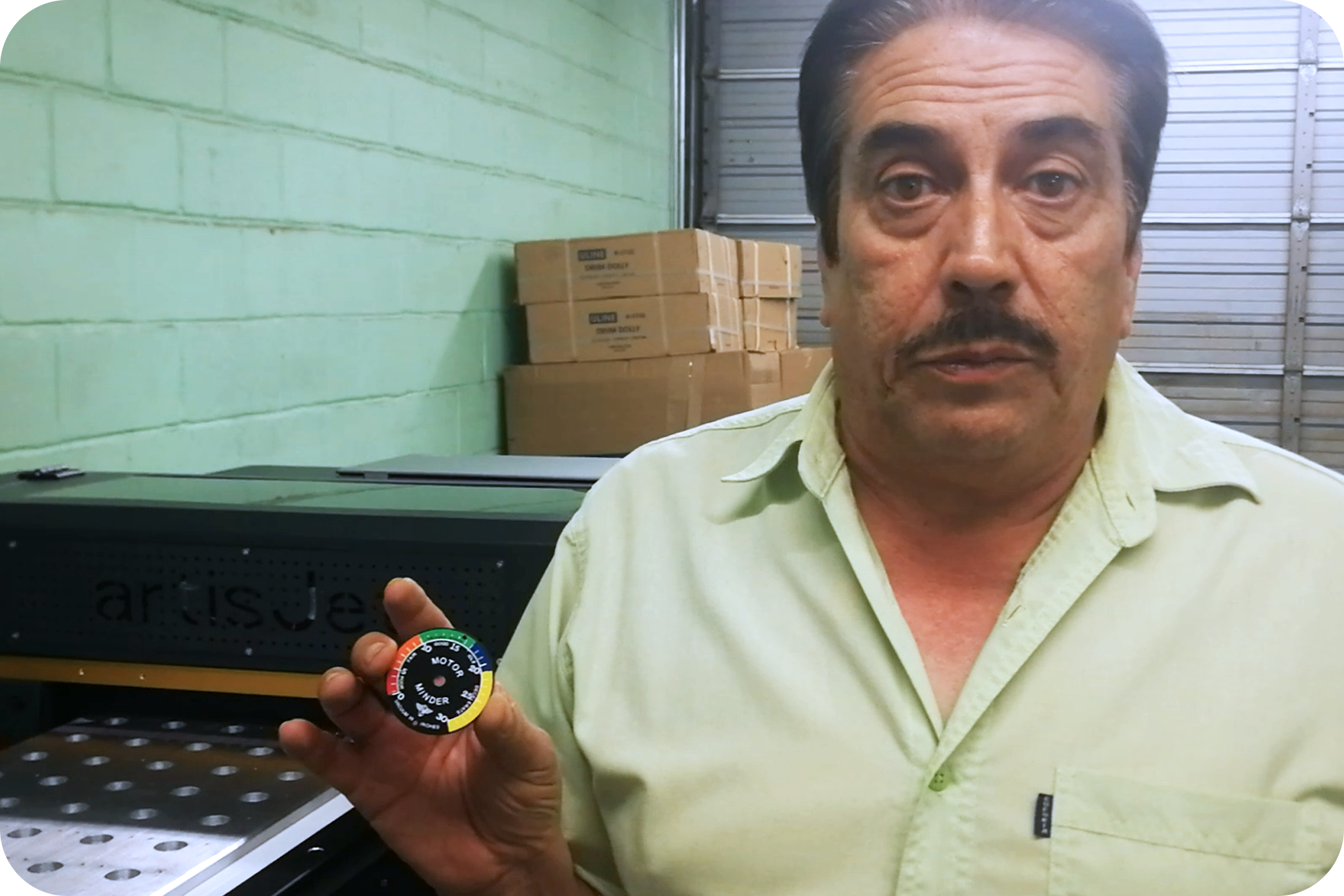 industrial gauge dial meter printing in Mexico