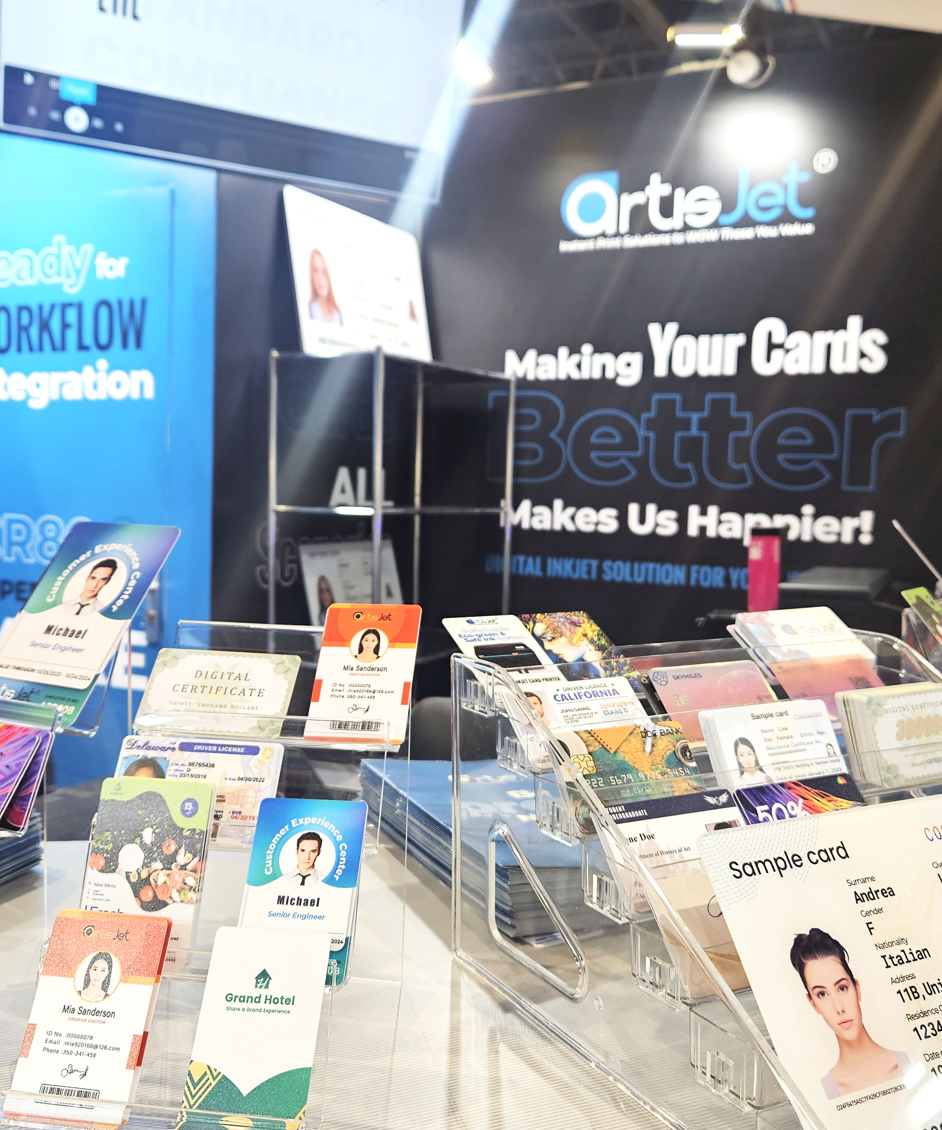 Identification and payment card printing solutions