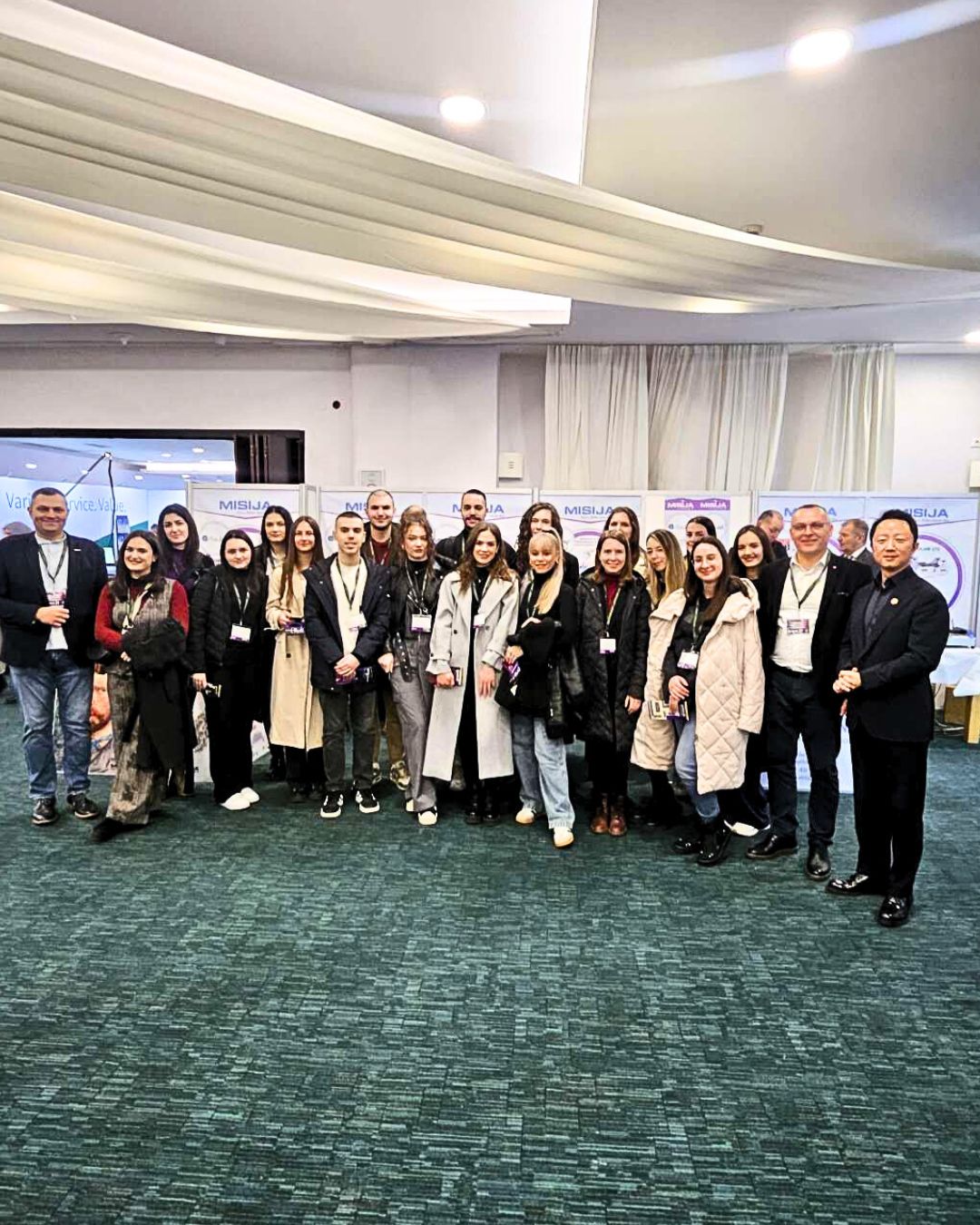 Students from University of Banja Luka at PRINT21