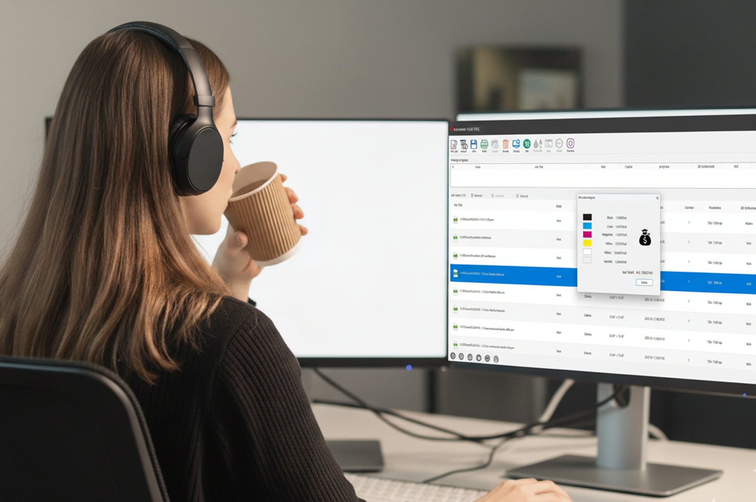 Easy-access maintenance cover on artisJet TRUST