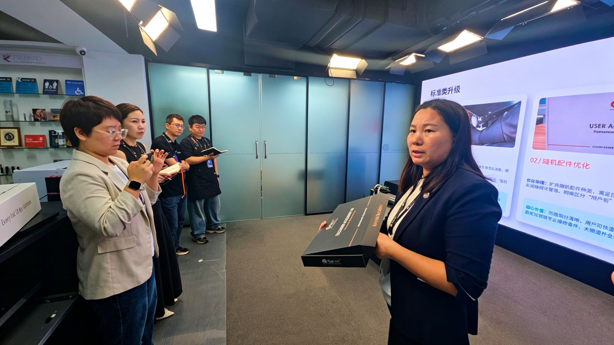 Super Zhao leading the new-generation TRUST training session