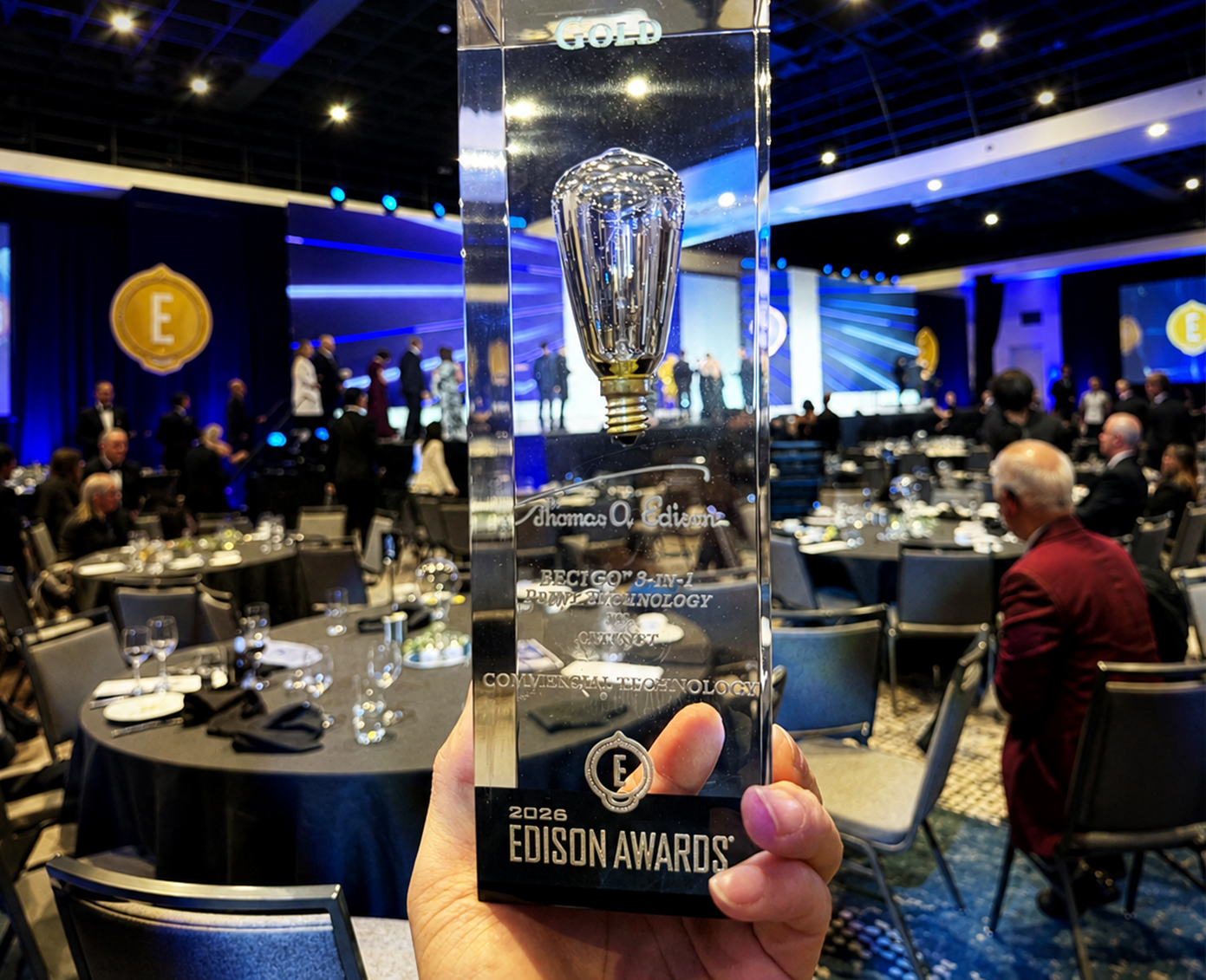 2026 Edison Awards Gold — BEC1GO by artisJet