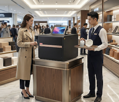 artisJet PASSION UV printer for retail, in-store personalization and brand customer experience
