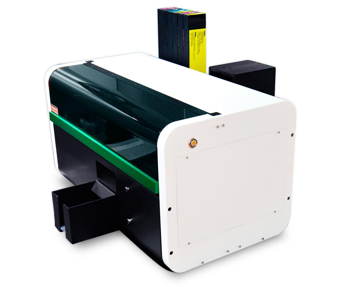 Uv Curing Plastic ID Card Printer A3 Size Printing Digital Machine With  High Quality