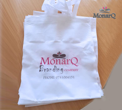 canvas branded bags