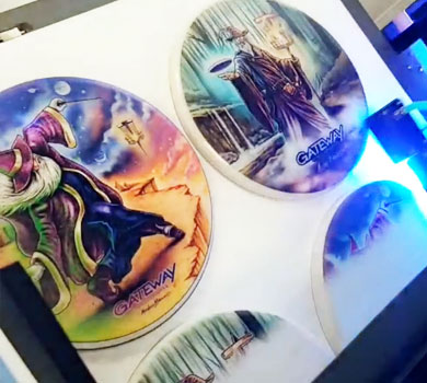 full printing on disc golf